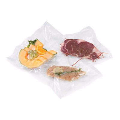 saco de nylon transparente do malote do empacotamento plástico do vácuo para a embalagem do armazenamento do alimento da carne