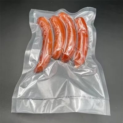 Saco de vácuo transparente, biodegradável, à medida, transparente, para alimentos frescos
