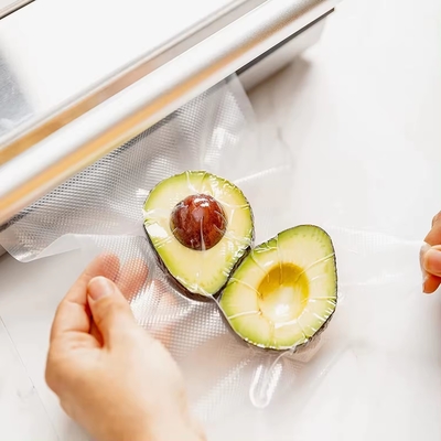 Saco de vácuo PA Cereais Alimentos secos Saco de embalagem de plástico transparente