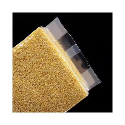 Sacos de embalagem de plástico de vácuo transparente Sacos de embalagem de alimentos de vácuo Saco de embalagem de arroz Sacos de tijolo