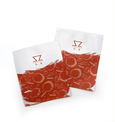 Mini sacos de café personalizados Sacos de selos de três lados impressos personalizados Folha de alumínio