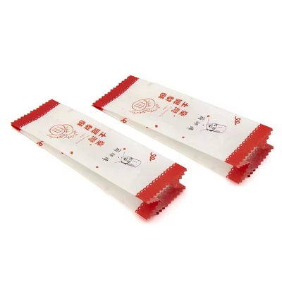 OEM Papel de algodão Pastelaria lado Gusset Bolsa de abacaxi Bolo de papel embalagem sacos envoltório para biscoitos doces