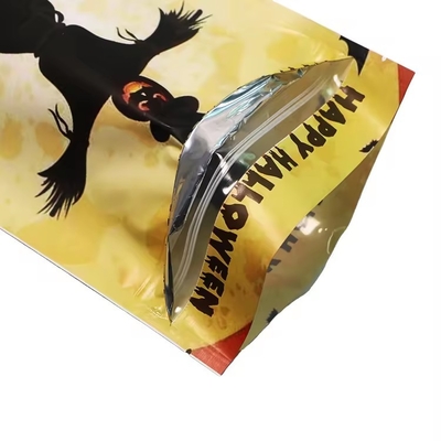 Impressão digital de plástico Mylar Vários de snack Food Saco de embalagem com alumínio folha à prova de crianças sacos Mylar