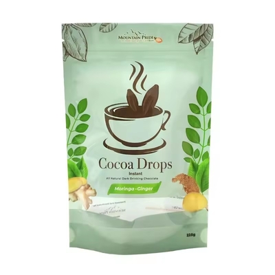 Impressão personalizada Biodegradável Aluminized Folha à prova de odor Embalagem de biscoitos Kraft Paper Stand Up Ziplock pouch bags
