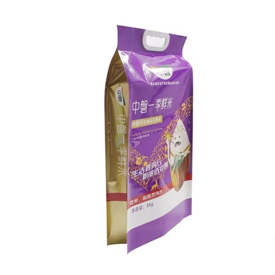 Embalagem de plástico transparente PA/PE Sacos de vácuo Saco de armazenamento de alimentos Saco de embalagem Saco de tijolo de arroz