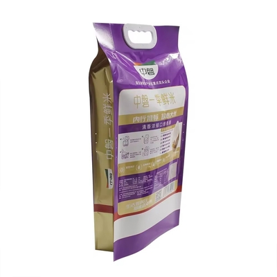 Embalagem de plástico transparente PA/PE Sacos de vácuo Saco de armazenamento de alimentos Saco de embalagem Saco de tijolo de arroz