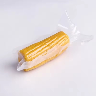 Home Armazenamento Sacos de vácuo de alimentos de plástico de nylon transparente para embalagem de frutas de milho doce