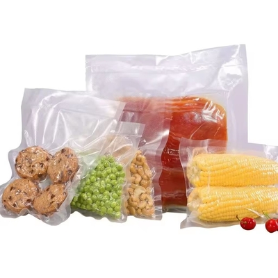 Home Armazenamento Sacos de vácuo de alimentos de plástico de nylon transparente para embalagem de frutas de milho doce