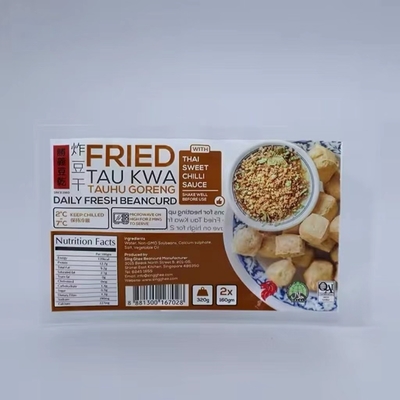Saco de embalagem de alimentos de impressão personalizada Saco de vedação de três lados Saco de embalagem de nylon Saco de alimentos congelados de rebuçados Garrafas de frutos do mar