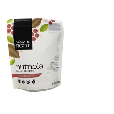 Bolsa de plástico para alimentos com fecho para fechadura Folha de café Papel de alumínio Impresso Filme de fechadura Embalagem Saco Mylar