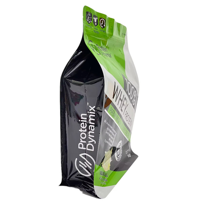 Proteína ativa mais bolsa de papel alumínio personalizada impressa em pó de proteína de soro de leite em sacos de embalagem