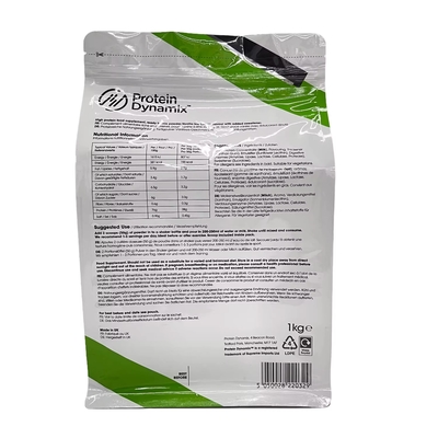 Proteína ativa mais bolsa de papel alumínio personalizada impressa em pó de proteína de soro de leite em sacos de embalagem