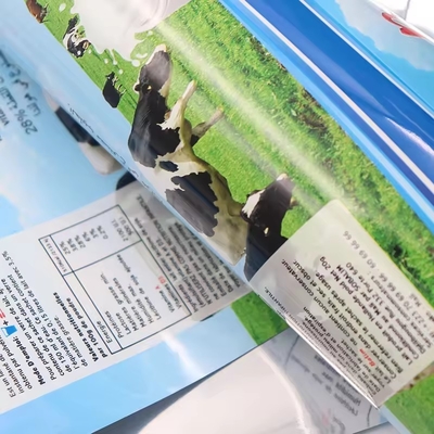 Embalagem de alimentos em rolos de filme de plástico laminado de alumínio flexível para embalagem de leite, especiarias, pó de embalagem de chá, açúcar, filme de vedação