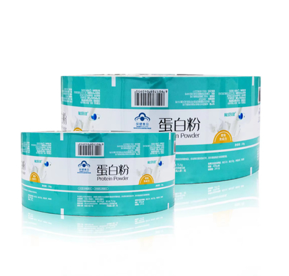 Rolo de filme de embalagem alimentar de camada composta Rolo de filme de embalagem automático de plástico Rolo de filme de embalagem de doces