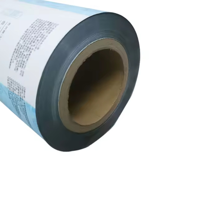 Rolos de filme de embalagem flexível de qualidade alimentar, impressos sob medida, resistentes à humidade, rolos de embalagem de plástico laminado