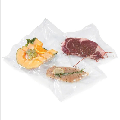 Embalagem de plástico de peixe de nylon transparente laminado à prova de vazamento de qualidade alimentar Selo térmico Sacos de selo a vácuo