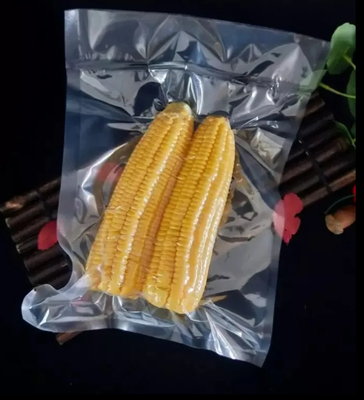 Embalagem de plástico de peixe de nylon transparente laminado à prova de vazamento de qualidade alimentar Selo térmico Sacos de selo a vácuo
