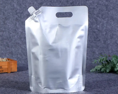 Bolsas de embalagem de plástico líquido de papel alumínio de trabalho pesado