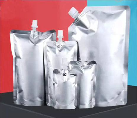 Bolsas de embalagem de plástico líquido de papel alumínio de trabalho pesado