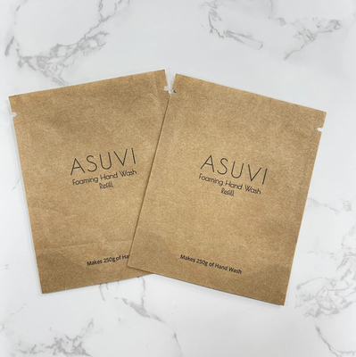 Impressão personalizada de sacos de chá com fecho biodegradáveis sacos de embalagem de papel