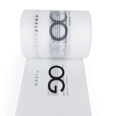 Impressão personalizada de alta qualidade de vestuário laminado embalagem de roupa interior CPE filme de papel plástico
