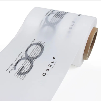 Impressão personalizada de alta qualidade de vestuário laminado embalagem de roupa interior CPE filme de papel plástico
