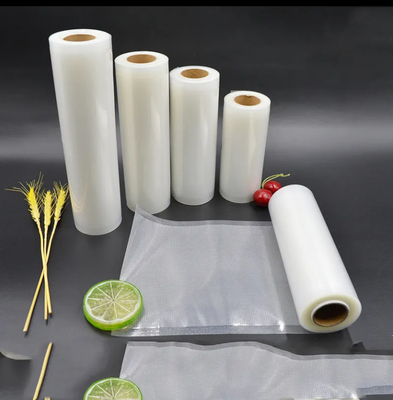 Frigorífico de poupança de alimentos Saco de armazenamento a vácuo Rolo para sacos selante Rolos para carne Vegetais Alimentos de conservação de frescura