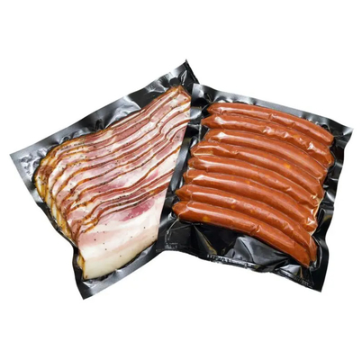 Sacos de vedação de vácuo para alimentos,saco de vedação de vácuo de armazenamento de alimentos biodegradável impresso sob medida
