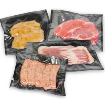 Sacos de vedação de vácuo para alimentos,saco de vedação de vácuo de armazenamento de alimentos biodegradável impresso sob medida