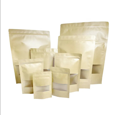 Sacos de colocação em pé Sacos com fecho de fecho de fecho Sacos de armazenamento de alimentos para produtos de embalagem