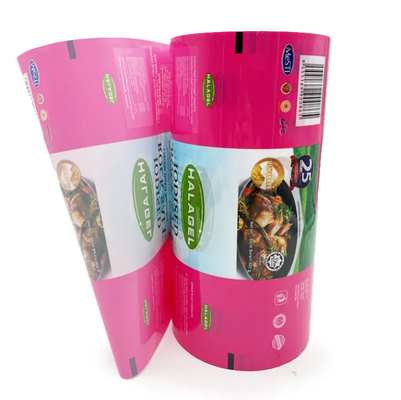 Filme impresso sob medida Perfumes Embalagens alimentares Fornecedor Filme em rolos de pó de plástico
