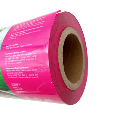 Filme impresso sob medida Perfumes Embalagens alimentares Fornecedor Filme em rolos de pó de plástico