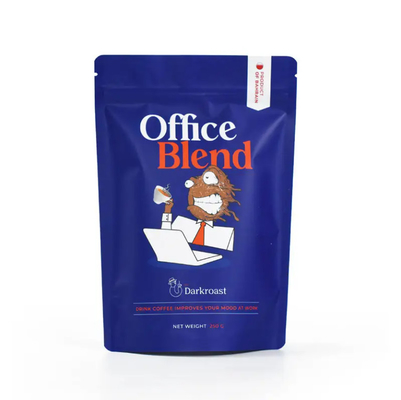Desenho personalizado Impresso à prova de odor 100g 500g Saco de fecho de fecho Saquete Suplementos de soro de leite Embalagem de café Saco Mylar