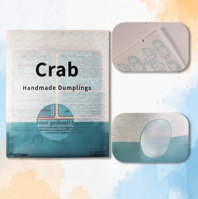 Bolsas para levantar com impressão brilhante e impressão fosca Impressão personalizada e materiais resistentes a rasgos