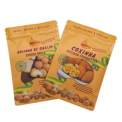 Embalagem em bolsas de plástico de qualidade alimentar