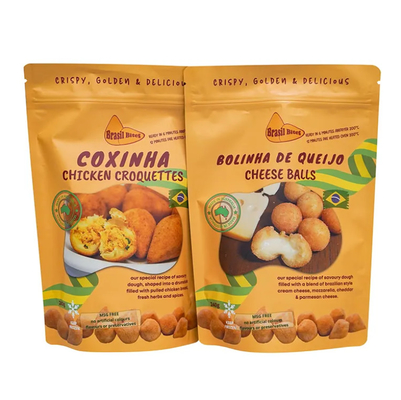 Embalagem em bolsas de plástico de qualidade alimentar