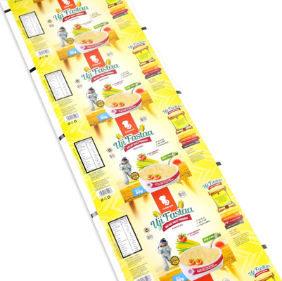 Filme laminado de plástico pequeno de embalagem suave