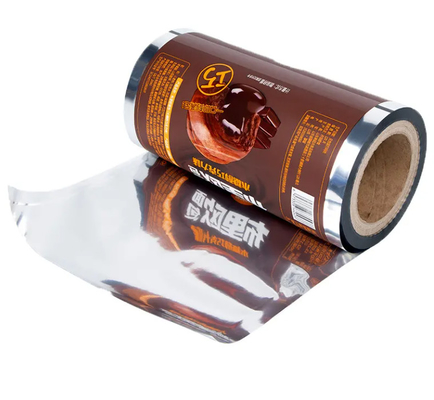 Logotipo personalizado Filme de alta barreira Bopp/Cpp Roll Snack Biscoito Chips Filme de embalagem Pão Batata Chips Barras de Chocolate Packing Film Roll
