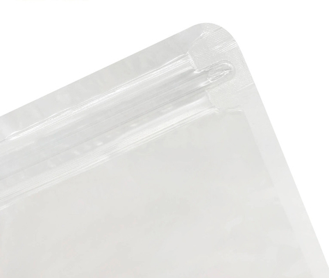 Fábrica OEM armazenamento de alimentos personalizado bolsas de vedação de vácuo de nylon em relevo com fecho duplo