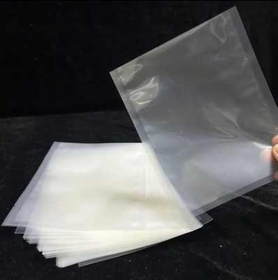Saco de embalagem de plástico a vácuo Selo Saco de nylon de qualidade alimentar Saco de plástico a vácuo transparente