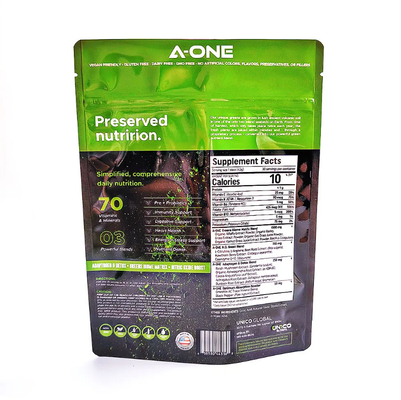 Suplemento de proteína de marca personalizada em pó Advanced Pack OEM ODMl Bebidas Suplemento em pó Embalagem Stand Up Pouch