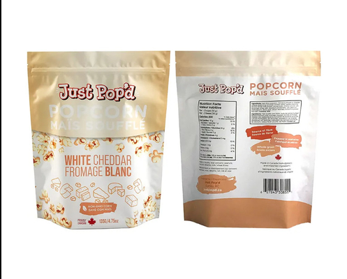 Doypack personalizado Stand Up Top Zipper Frutas secas Embalagem de alimentos Saco de amendoim Saco de nozes Pinheiros Amendoim misturado Nozes de caju Embalagem