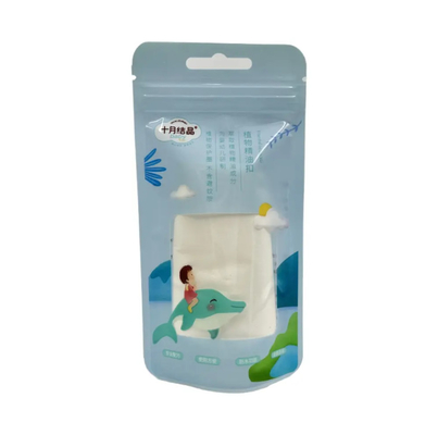 Saco selado espessado tamanho personalizado óleo essencial de planta fecho saco de fecho rasgar fácil rasgar stand alone saco