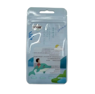 Saco selado espessado tamanho personalizado óleo essencial de planta fecho saco de fecho rasgar fácil rasgar stand alone saco