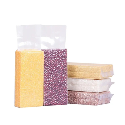 Sacos de embalagem de plástico de nylon transparente baratos Sacos de embalagem de plástico de nylon transparente Sacos de embalagem de embalagem de arroz