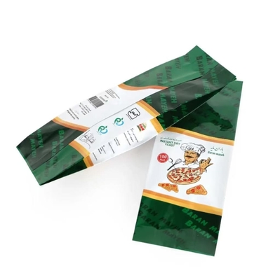 Impressão personalizada de lado fosco Gusset Folha de alumínio Saco Mylar Levedura Embalagem de alimentos Sacos de plástico