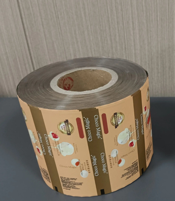 Embalagem de alimentos em folha de alumínio de qualidade alimentar laminada e impressa sob medida