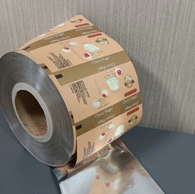 Embalagem de alimentos em folha de alumínio de qualidade alimentar laminada e impressa sob medida