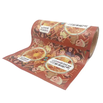 Embalagem automática Filme de plástico biodegradável Chips Film Roll Sachet Film de plástico para snack