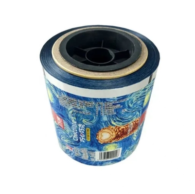Encomenda personalizada Chips de qualidade alimentar Rolos de filme de embalagem PET Rolos de sacos plásticos Mylar Alumínio Rolos de filme de folha de embalagem